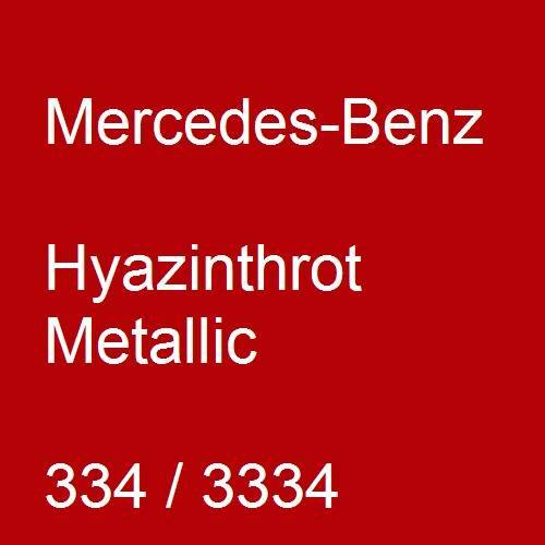 Mercedes-Benz, Hyazinthrot Metallic, 334 / 3334.